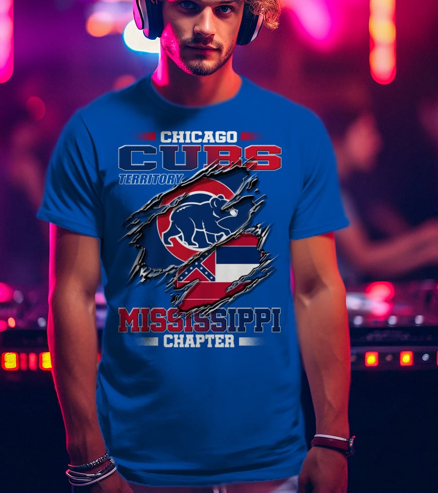 Chicago Cubs Territory Mississippi Chapter T-Shirt