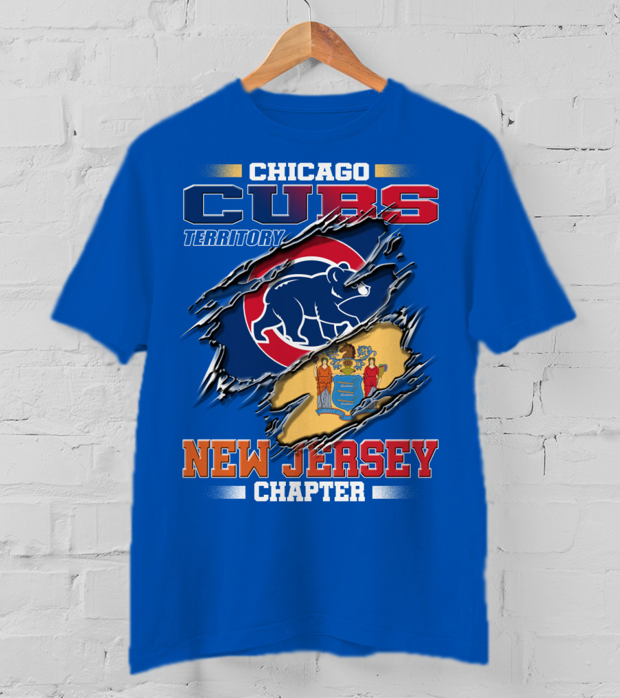 Chicago Cubs Territory New Jersey Chapter T-Shirt