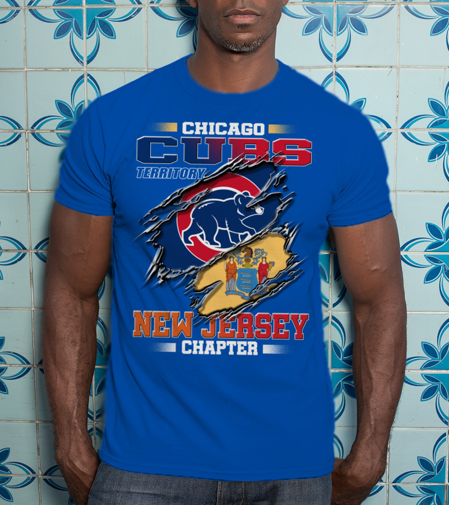 Chicago Cubs Territory New Jersey Chapter T-Shirt