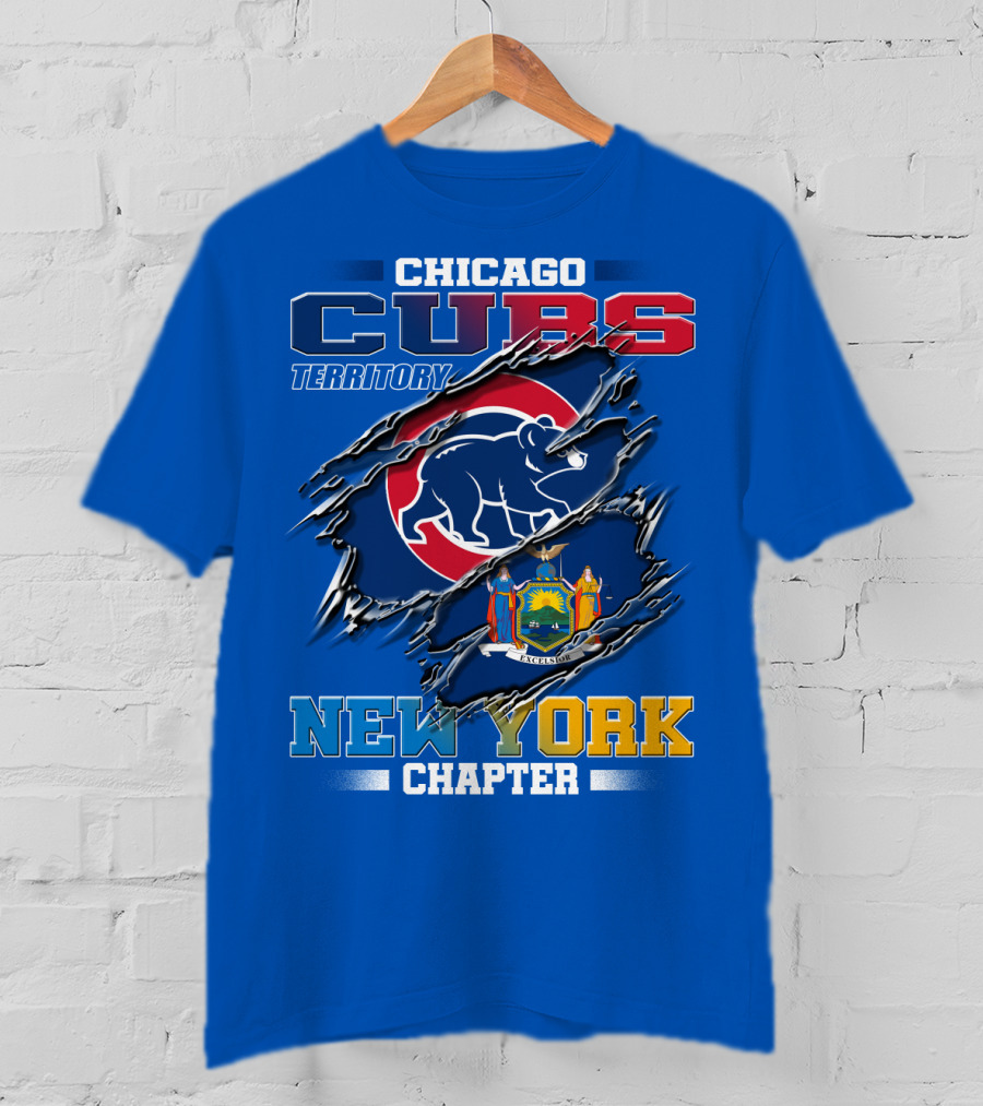 Chicago Cubs Territory New York Chapter T-Shirt