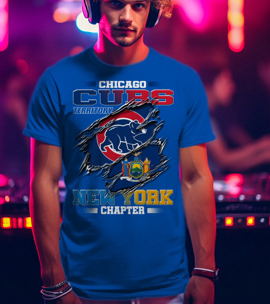 Chicago Cubs Territory New York Chapter T-Shirt