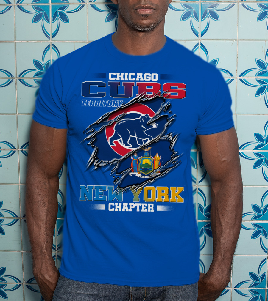 Chicago Cubs Territory New York Chapter T-Shirt