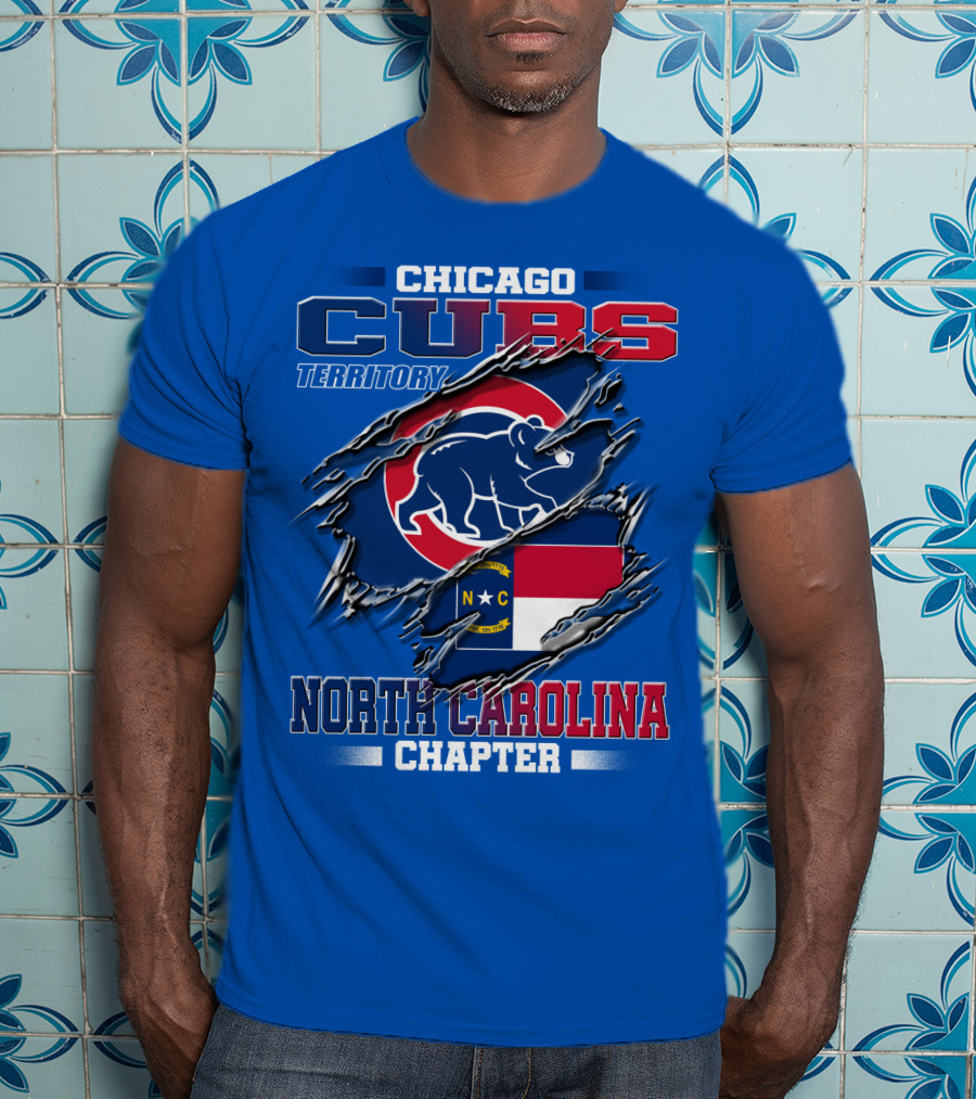 Chicago Cubs Territory North Carolina Chapter T-Shirt