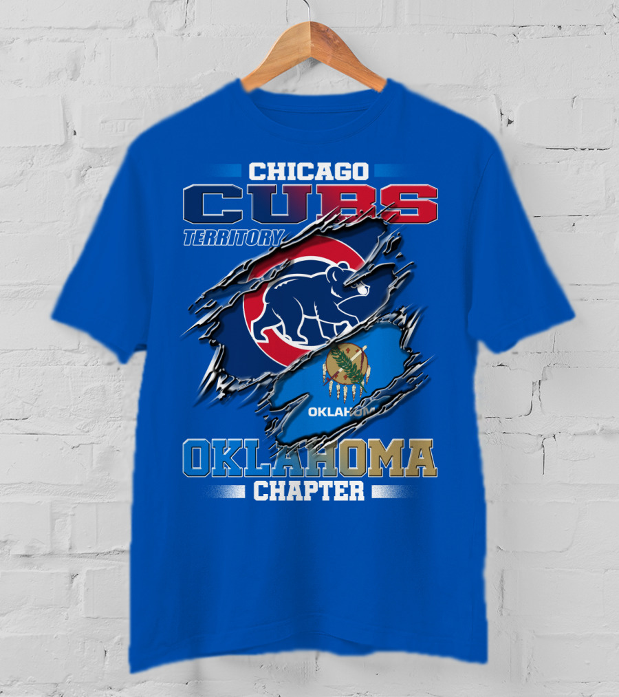 Chicago Cubs Territory Oklahoma Chapter T-Shirt