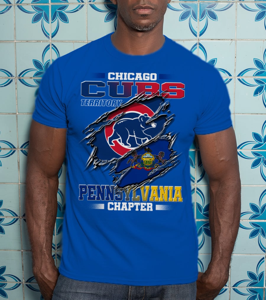 Chicago Cubs Territory Pennsylvania Chapter T-Shirt