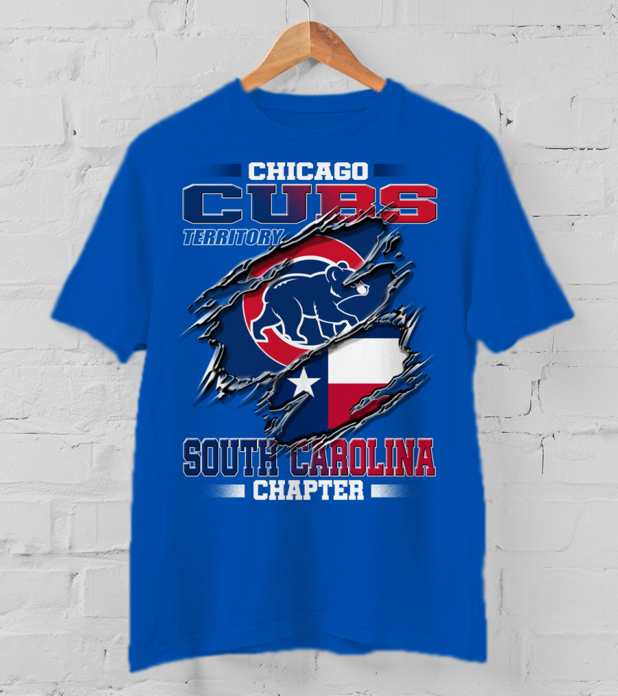 Chicago Cubs Territory South Carolina Chapter T-Shirt