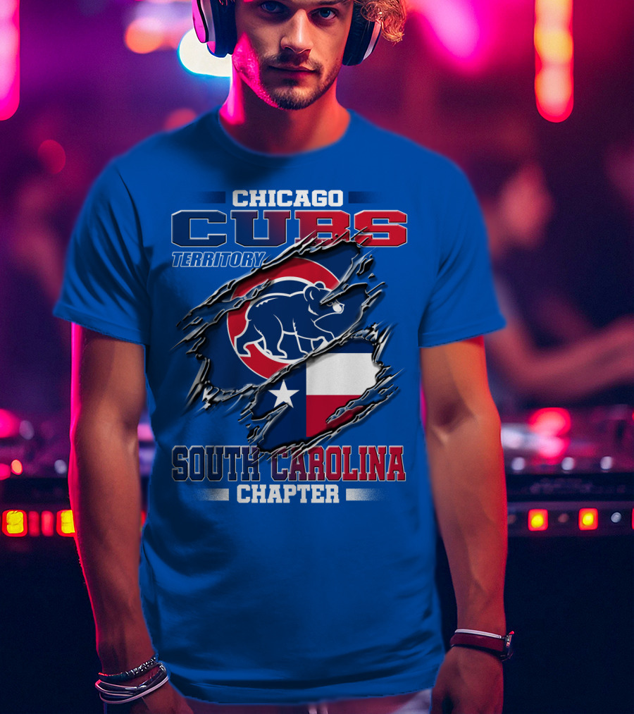 Chicago Cubs Territory South Carolina Chapter T-Shirt
