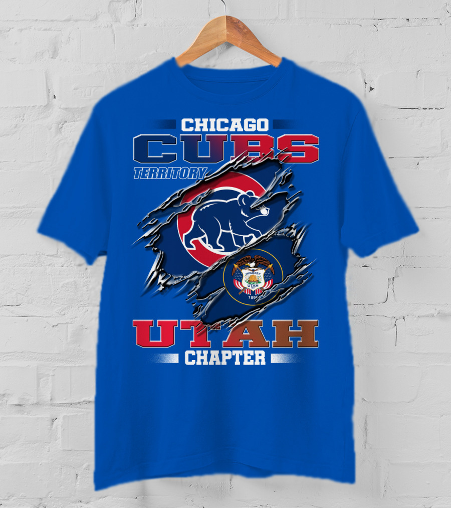 Chicago Cubs Territory Utah Chapter T-Shirt