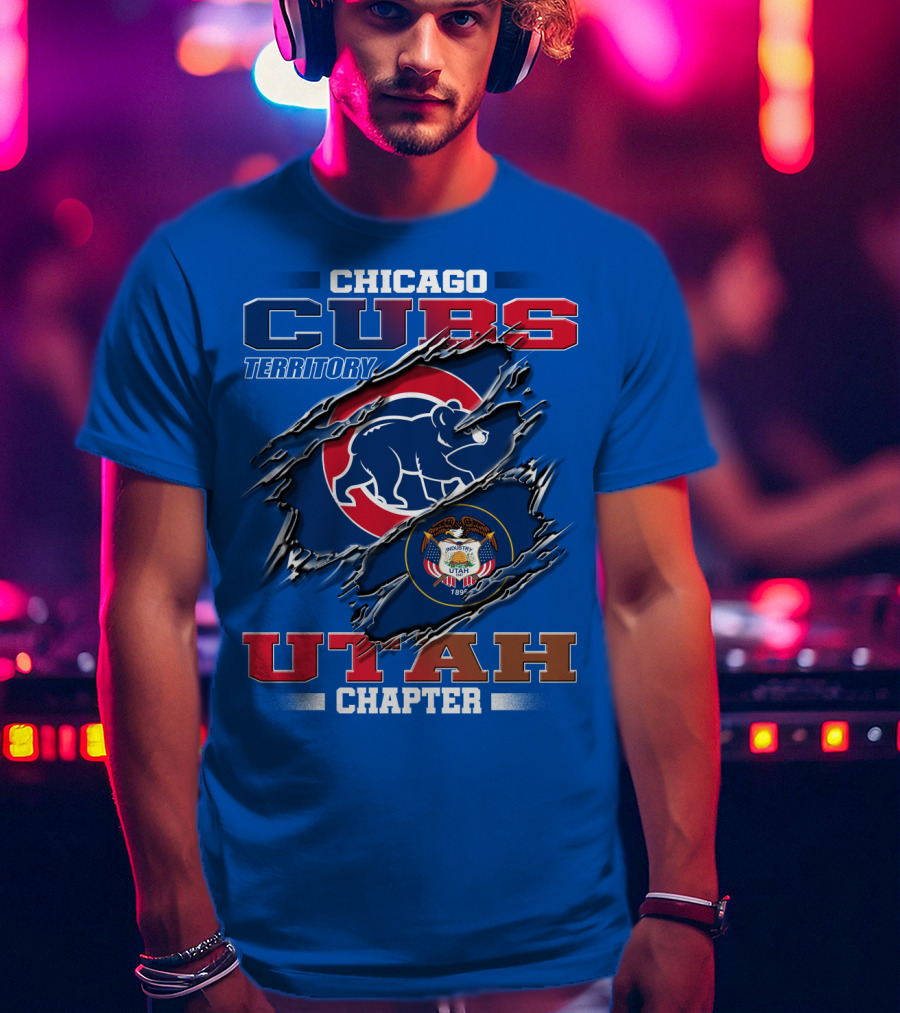 Chicago Cubs Territory Utah Chapter T-Shirt