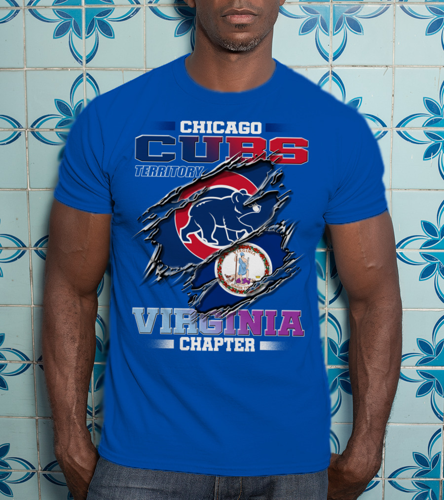 Chicago Cubs Territory Virginia Chapter T-Shirt