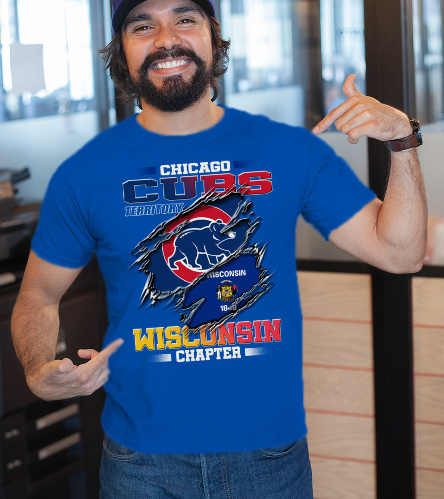 Chicago Cubs Territory Wisconsin Chapter T-Shirt