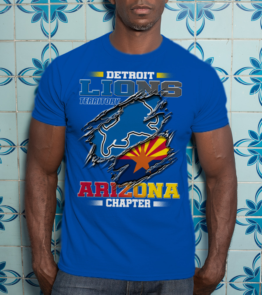 Detroit Lions Territory Arizona Chapter T-Shirt