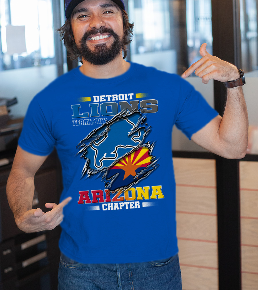 Detroit Lions Territory Arizona Chapter T-Shirt