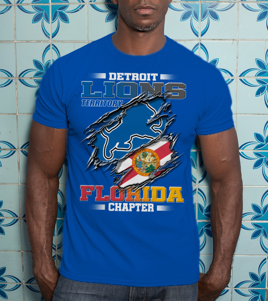 Detroit Lions Territory Florida Chapter T-Shirt