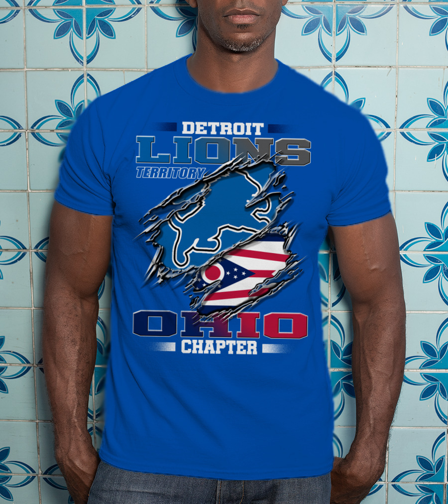 Detroit Lions Territory Ohio Chapter T-Shirt