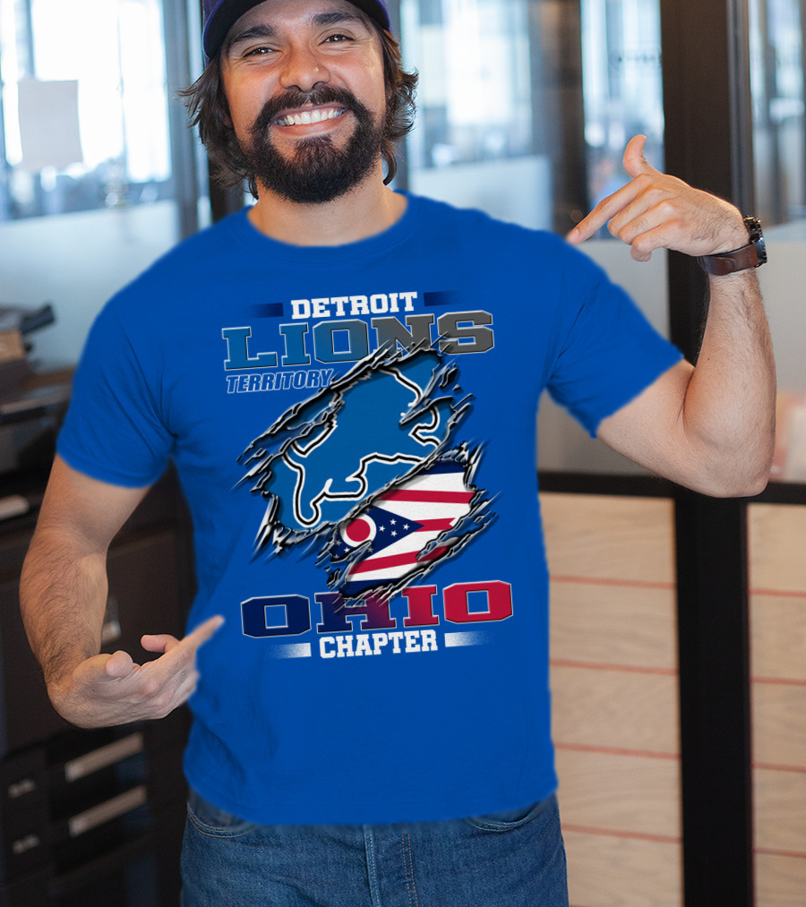 Detroit Lions Territory Ohio Chapter T-Shirt