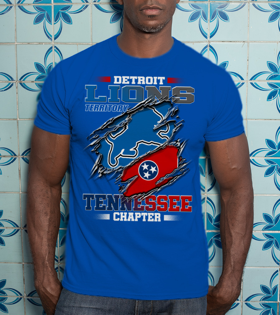 Detroit Lions Territory Tennessee Chapter T-Shirt