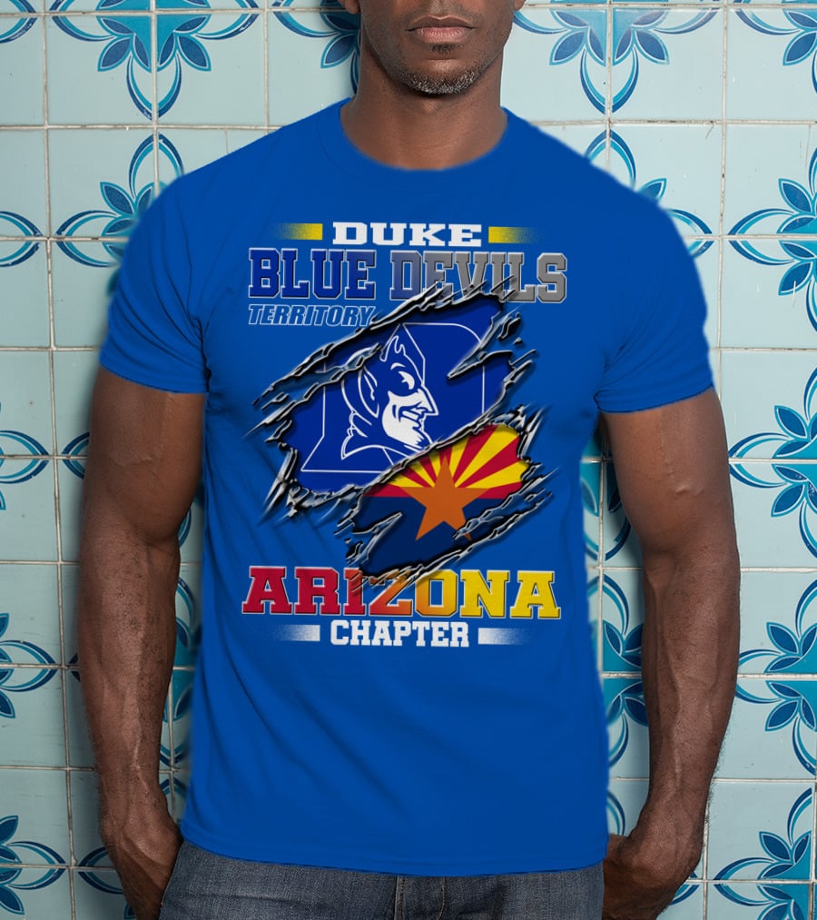 Duke Blue Devils Territory Arizona Chapter T-Shirt