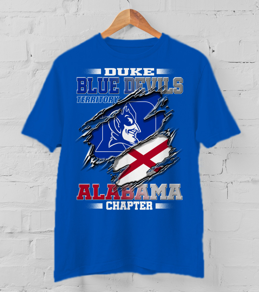 Duke Blue Devils Territory Alabama Chapter T-Shirt