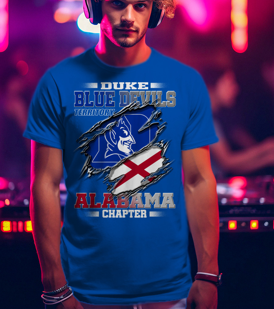 Duke Blue Devils Territory Alabama Chapter T-Shirt