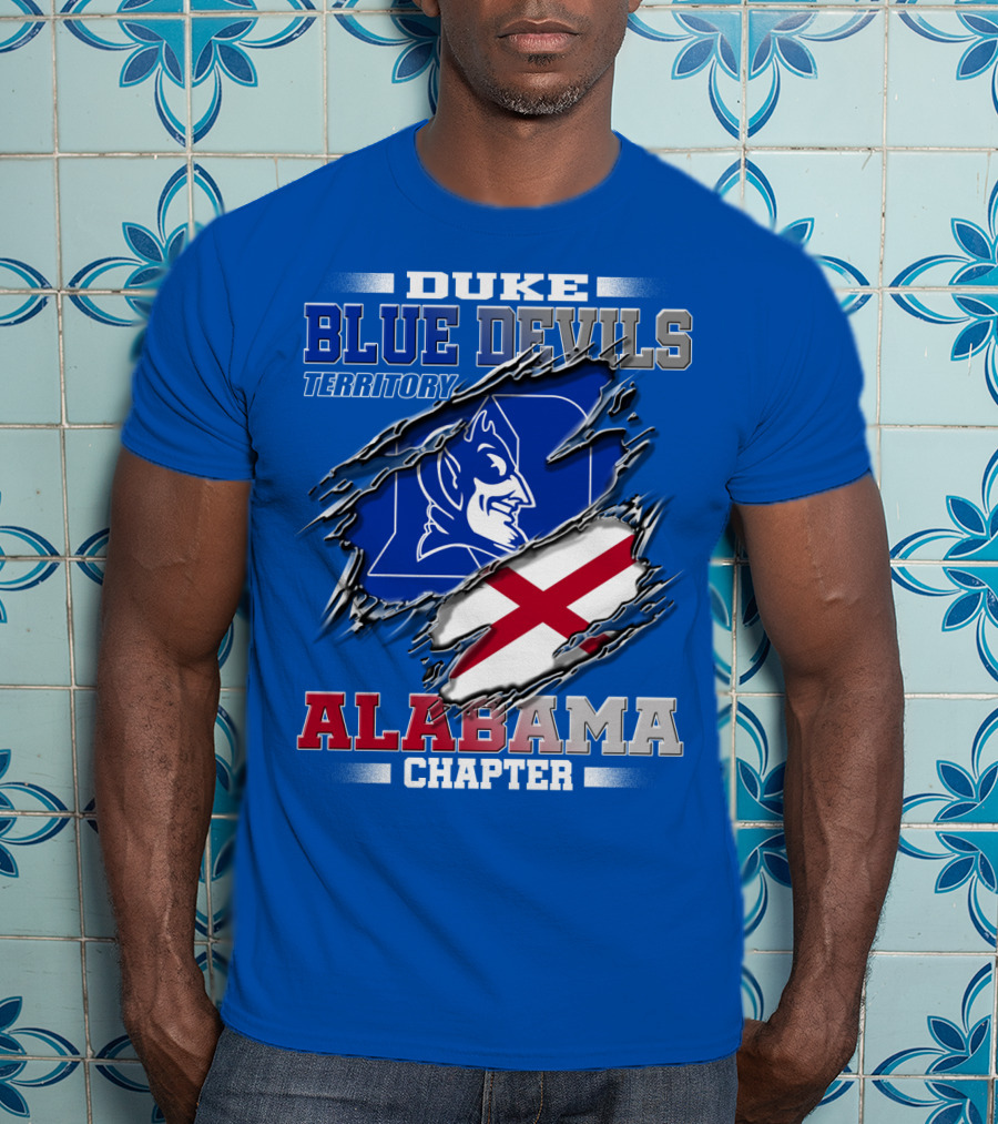Duke Blue Devils Territory Alabama Chapter T-Shirt