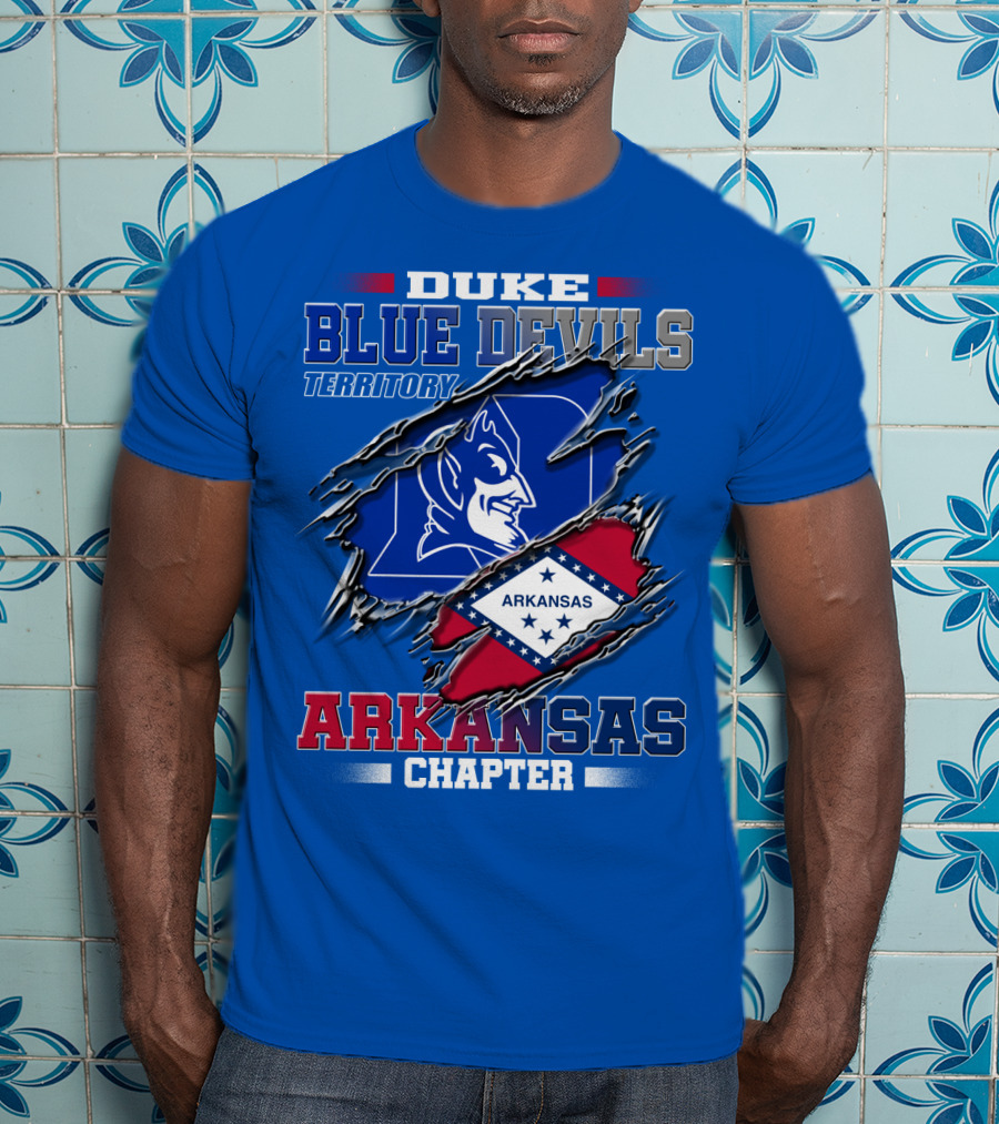 Duke Blue Devils Territory Arkansas Chapter T-Shirt