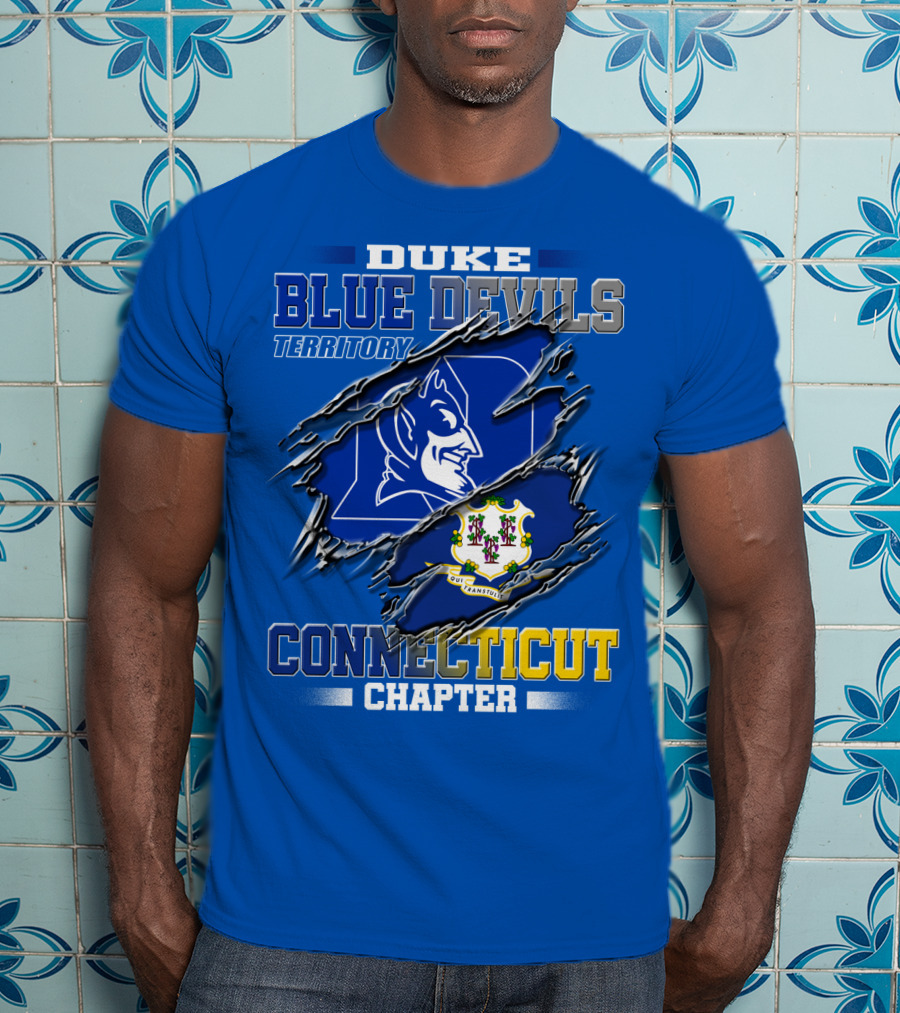 Duke Blue Devils Territory Connecticut Chapter T-Shirt