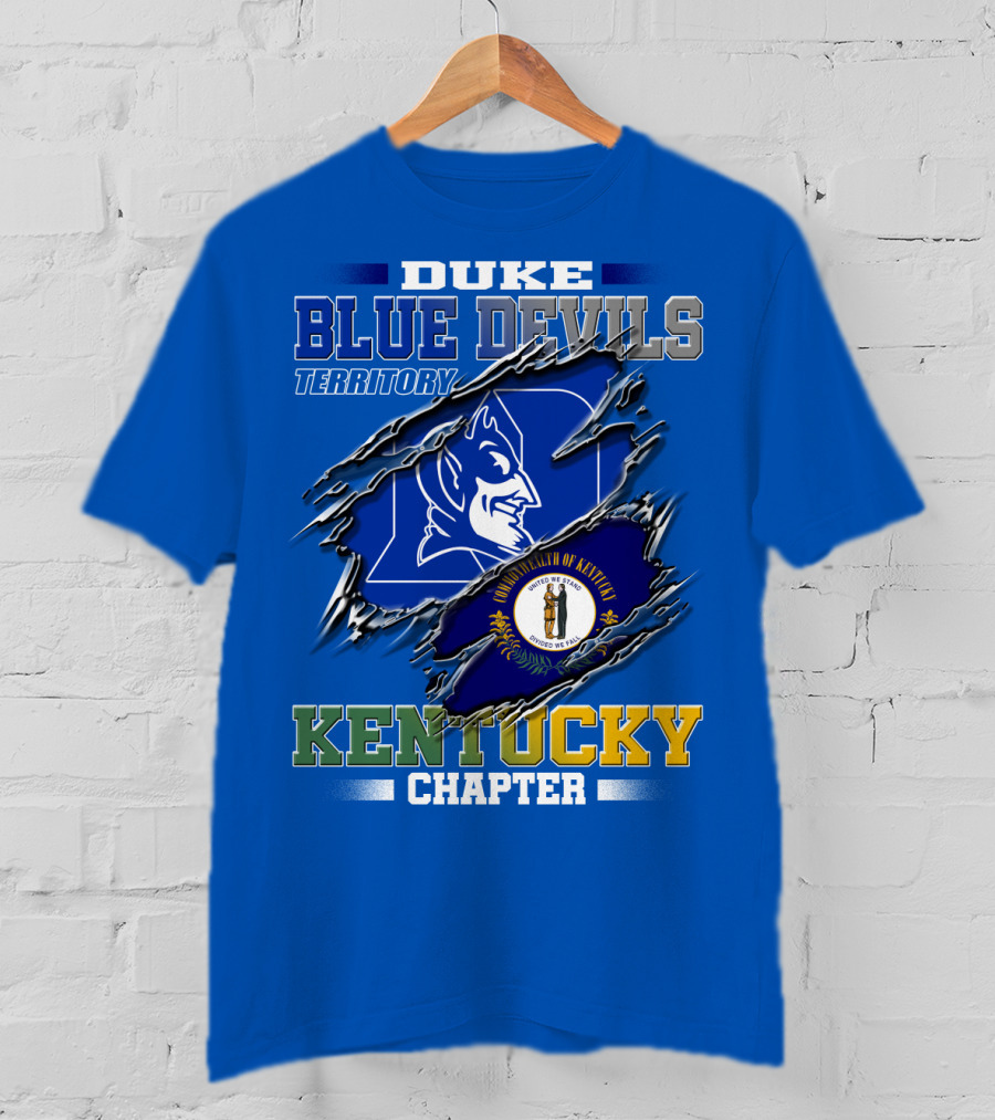 Duke Blue Devils Territory Kentucky Chapter T-Shirt