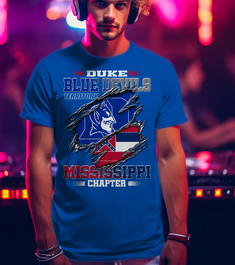 Duke Blue Devils Territory Mississippi Chapter T-Shirt