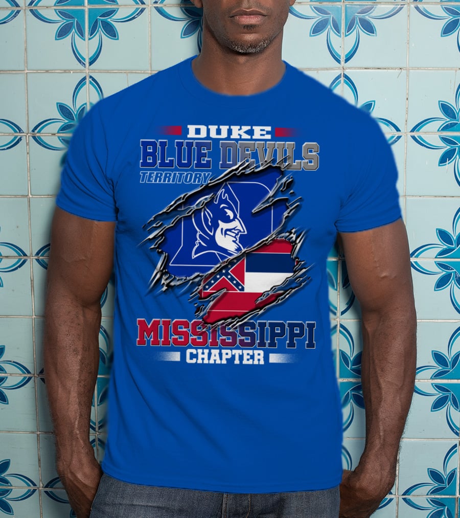 Duke Blue Devils Territory Mississippi Chapter T-Shirt