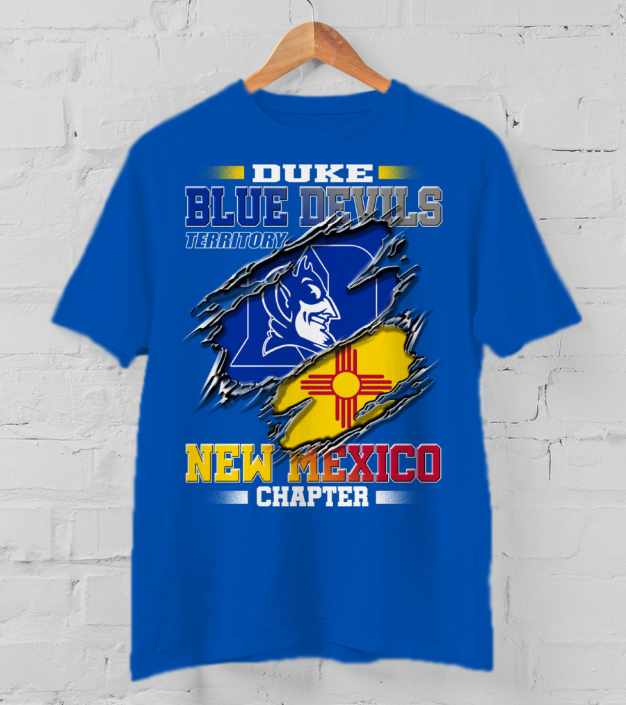 Duke Blue Devils Territory New Mexico Chapter T-Shirt