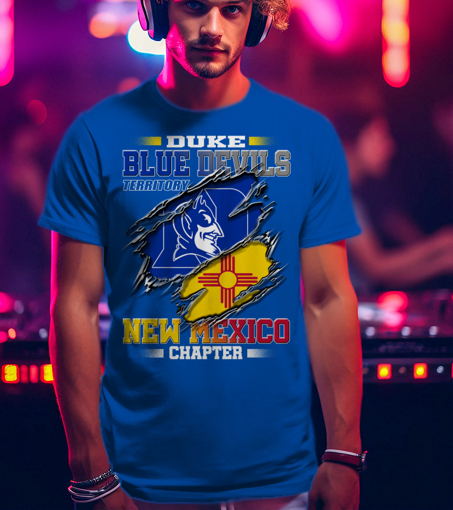 Duke Blue Devils Territory New Mexico Chapter T-Shirt