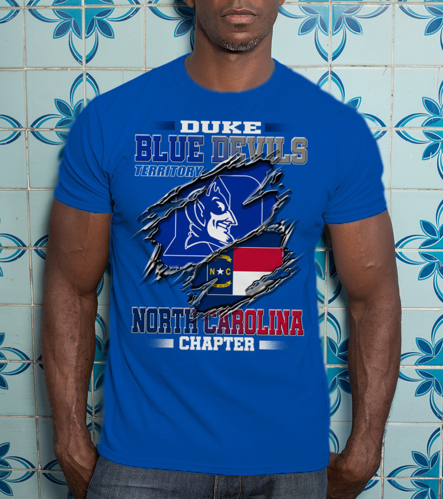 Duke Blue Devils Territory North Carolina Chapter T-Shirt