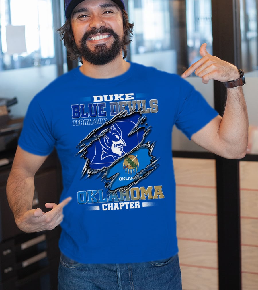 Duke Blue Devils Territory Oklahoma Chapter T-Shirt