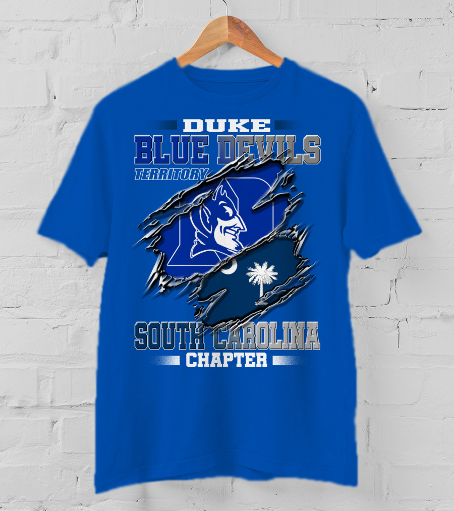 Duke Blue Devils Territory South Carolina Chapter T-Shirt