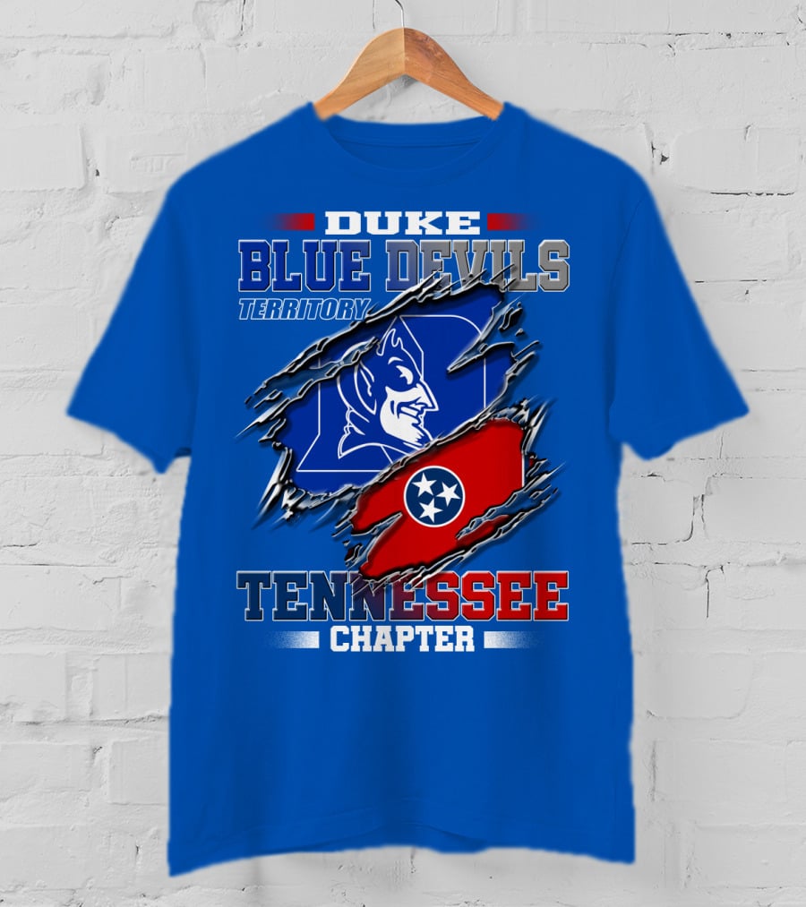 Duke Blue Devils Territory Tennessee Chapter T-Shirt