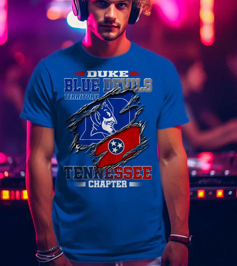 Duke Blue Devils Territory Tennessee Chapter T-Shirt
