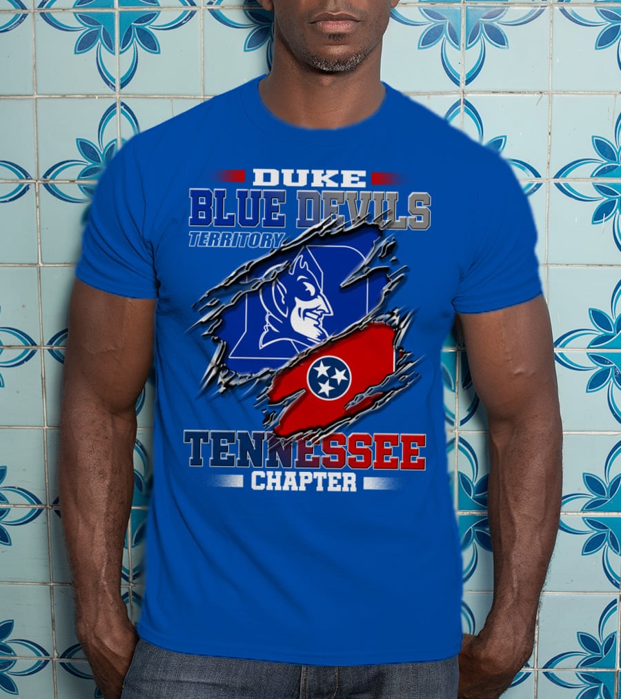 Duke Blue Devils Territory Tennessee Chapter T-Shirt