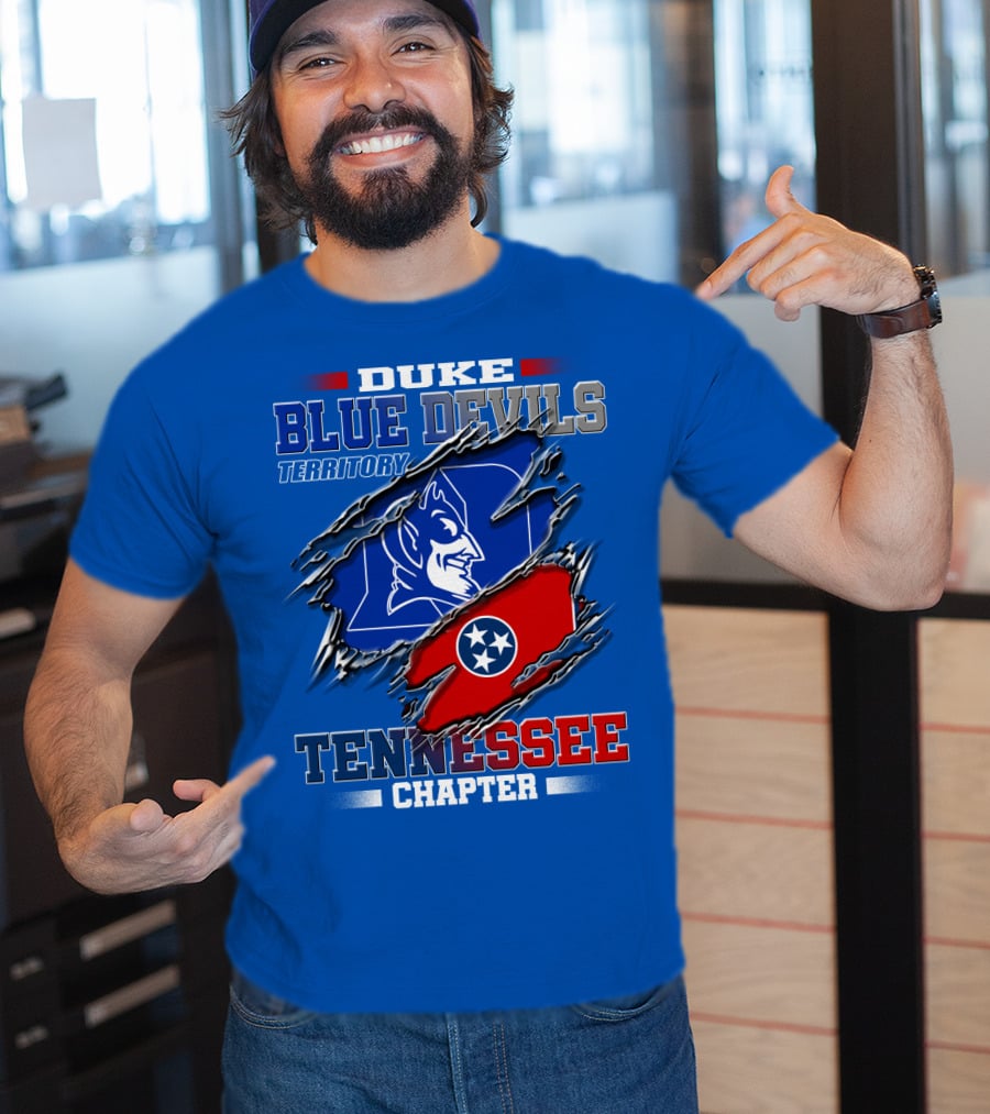 Duke Blue Devils Territory Tennessee Chapter T-Shirt