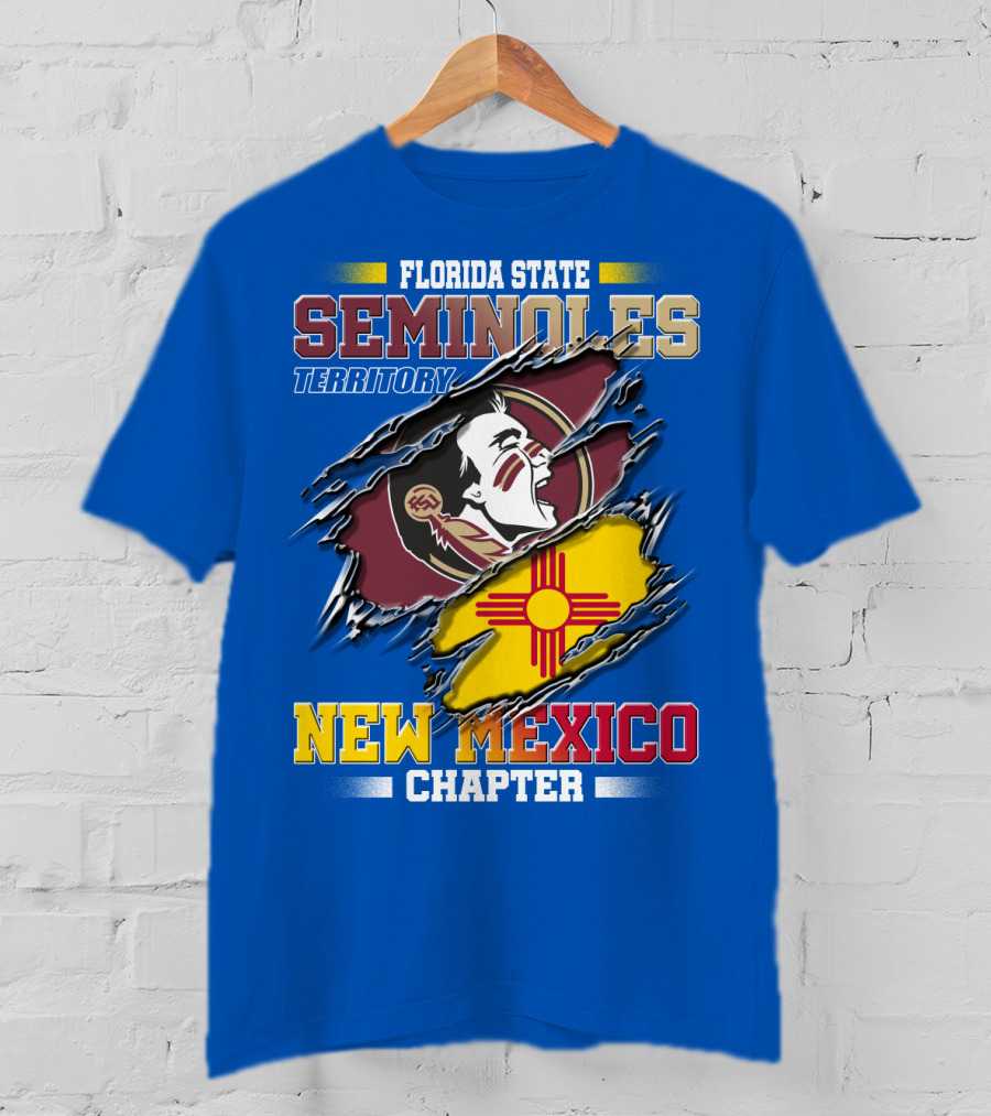 Florida State Seminoles Territory New Mexico Chapter T-Shirt