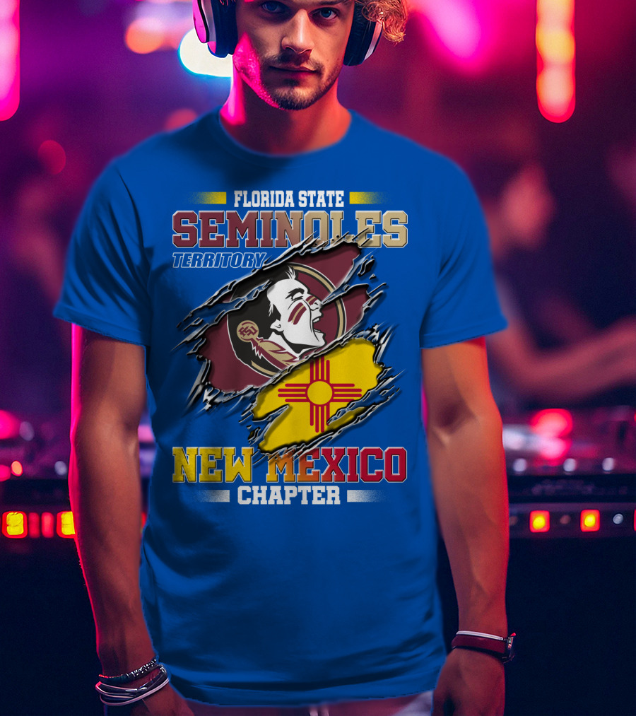 Florida State Seminoles Territory New Mexico Chapter T-Shirt