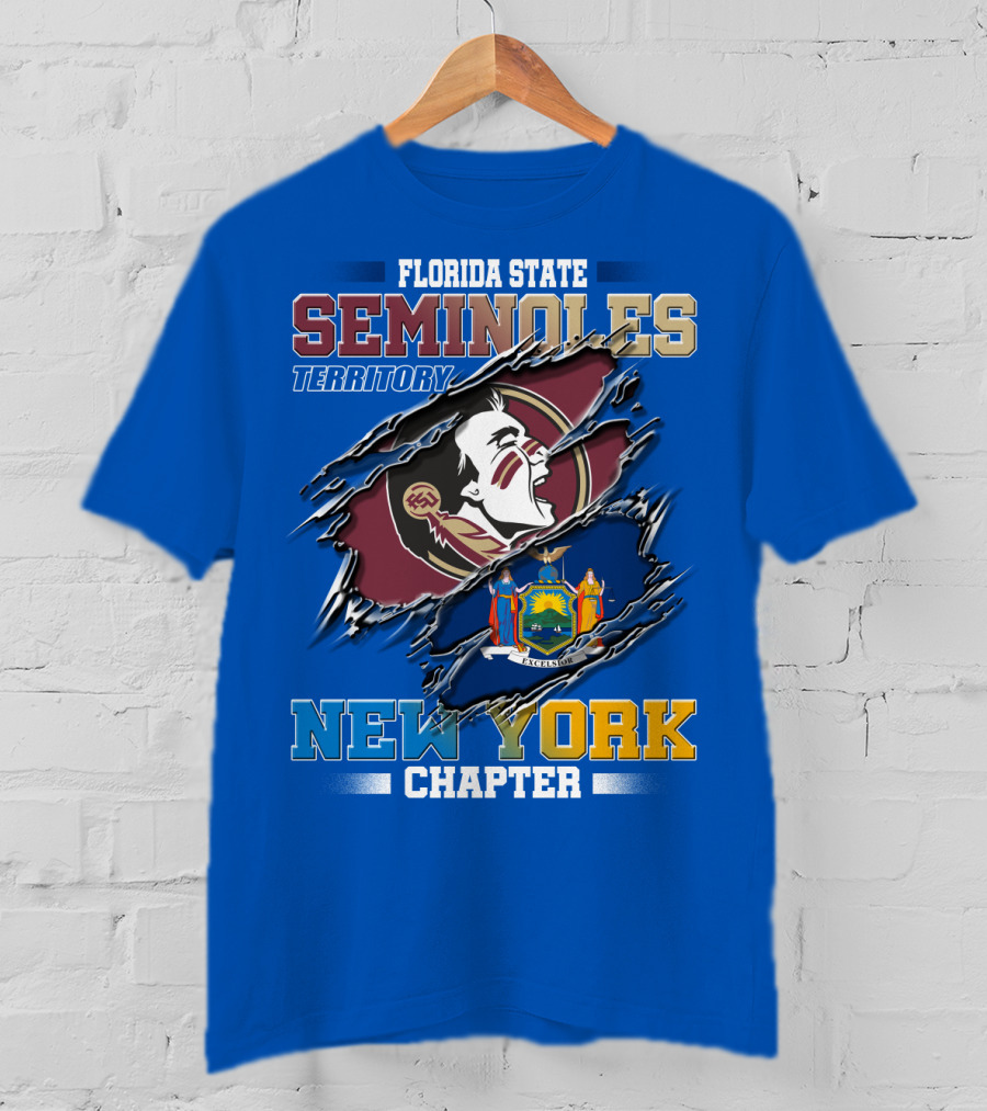 Florida State Seminoles Territory New York Chapter T-Shirt