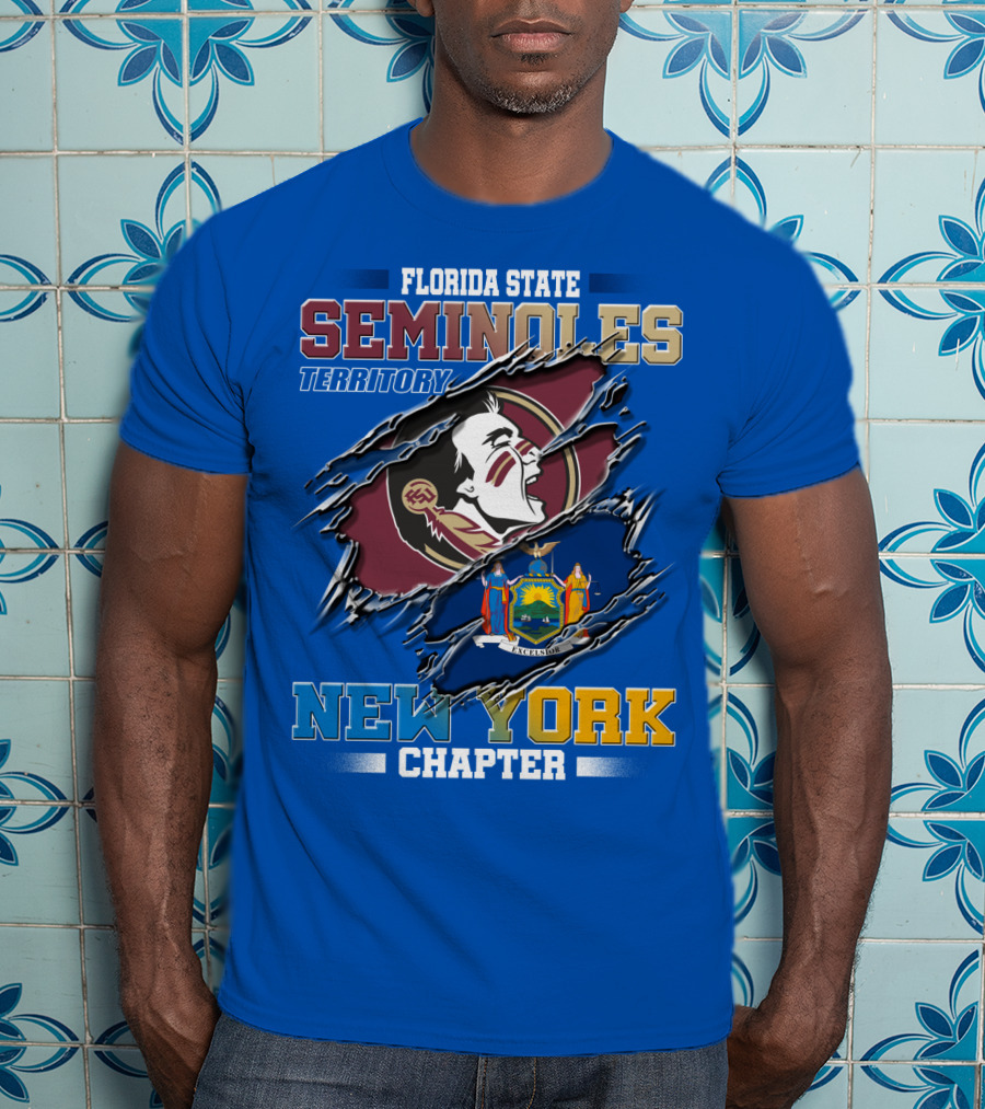 Florida State Seminoles Territory New York Chapter T-Shirt