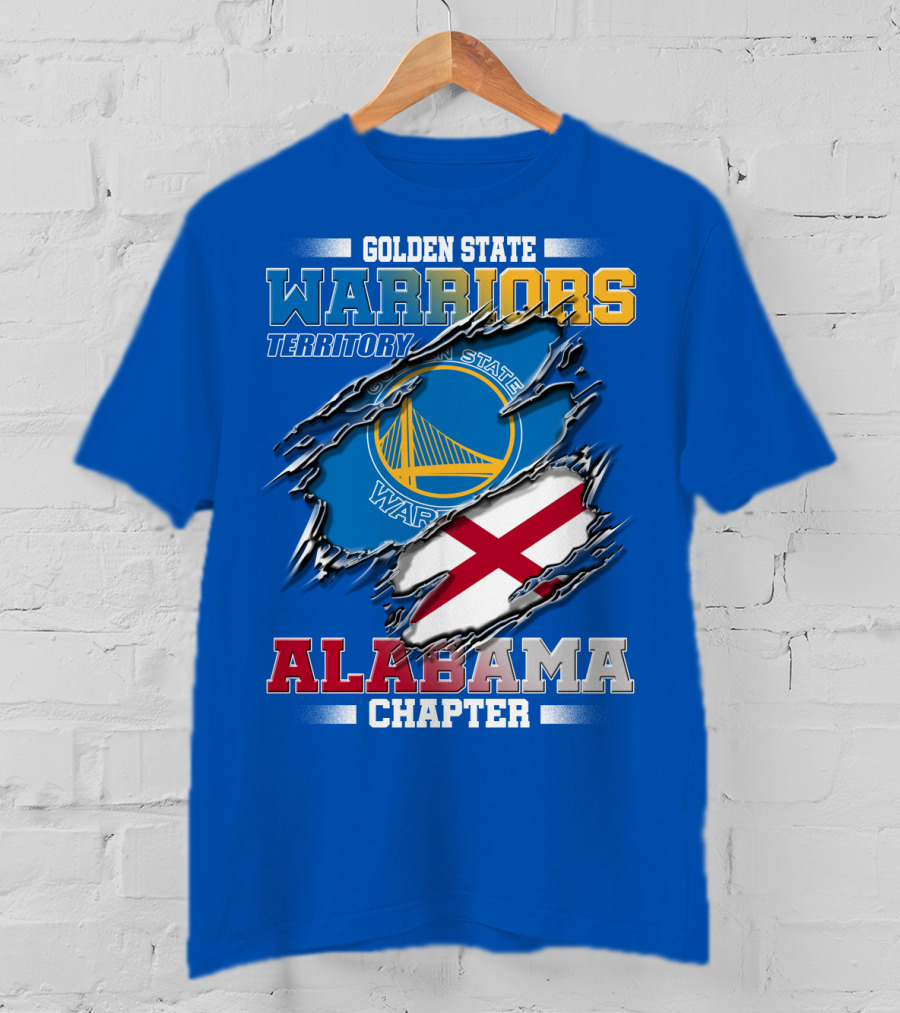 Golden State Warriors Territory Alabama Chapter T-Shirt