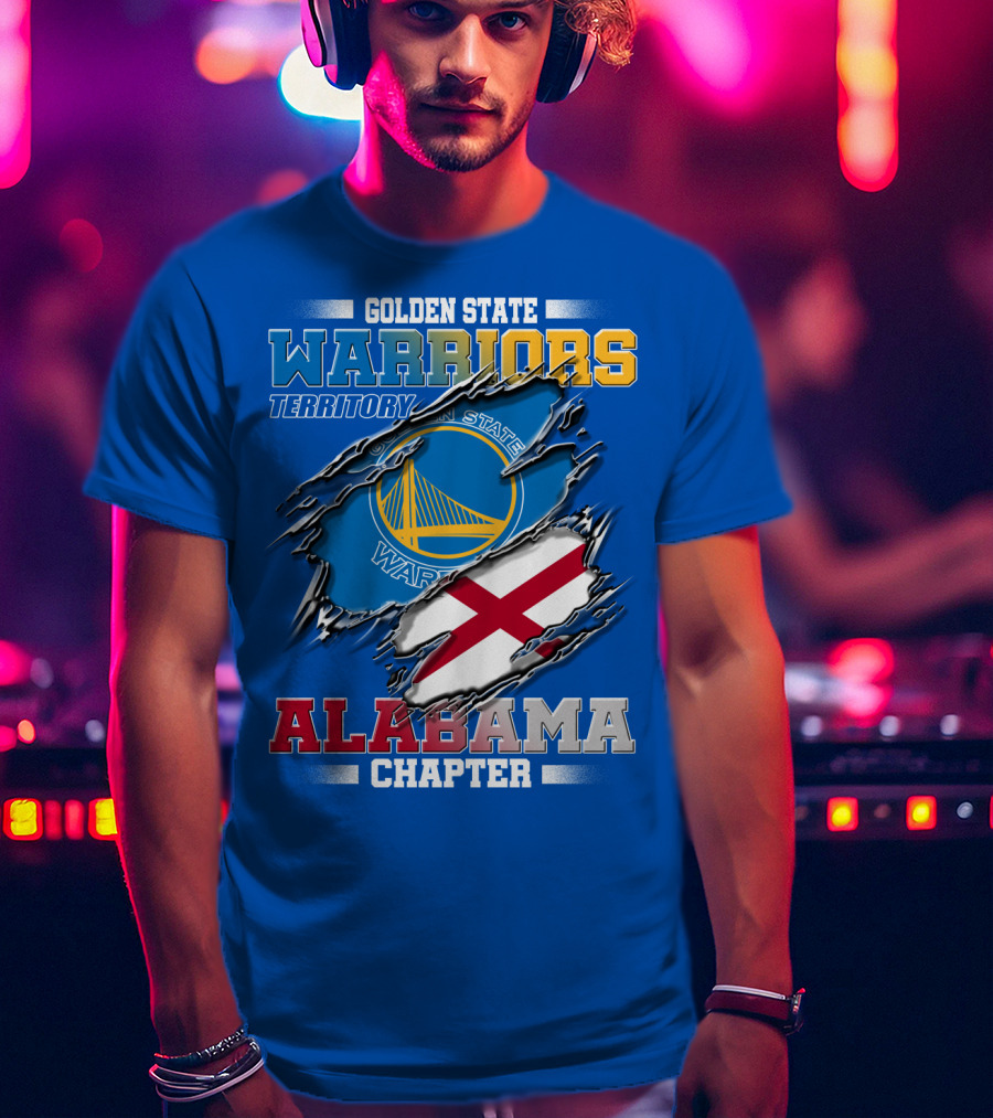 Golden State Warriors Territory Alabama Chapter T-Shirt
