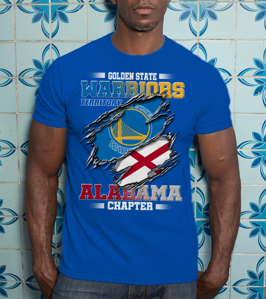 Golden State Warriors Territory Alabama Chapter T-Shirt