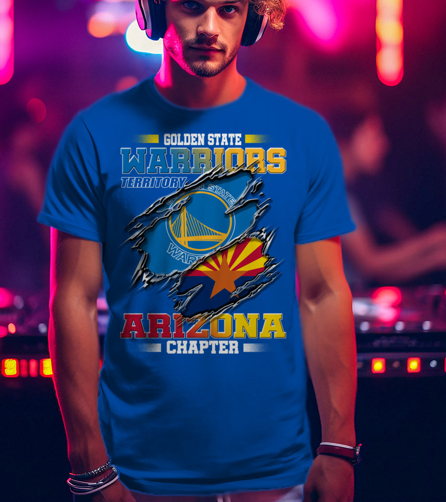 Golden State Warriors Territory Arizona Chapter T-Shirt