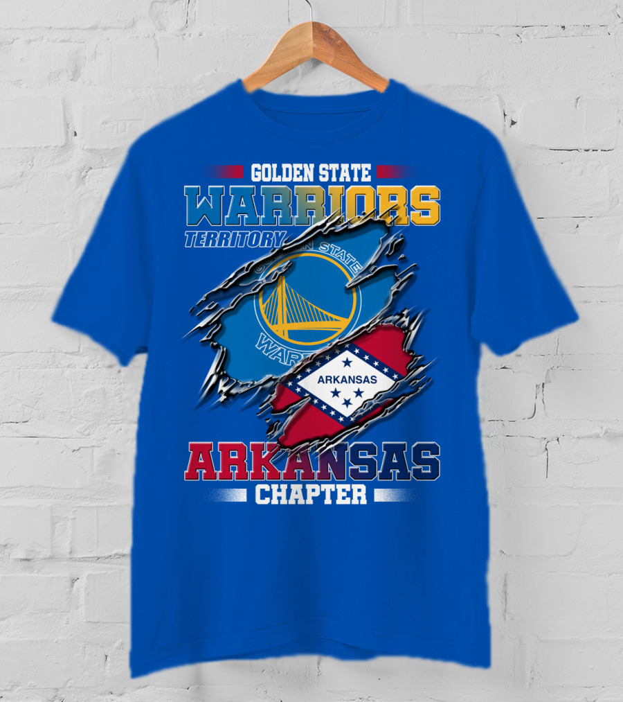 Golden State Warriors Territory Arkansas Chapter T-Shirt