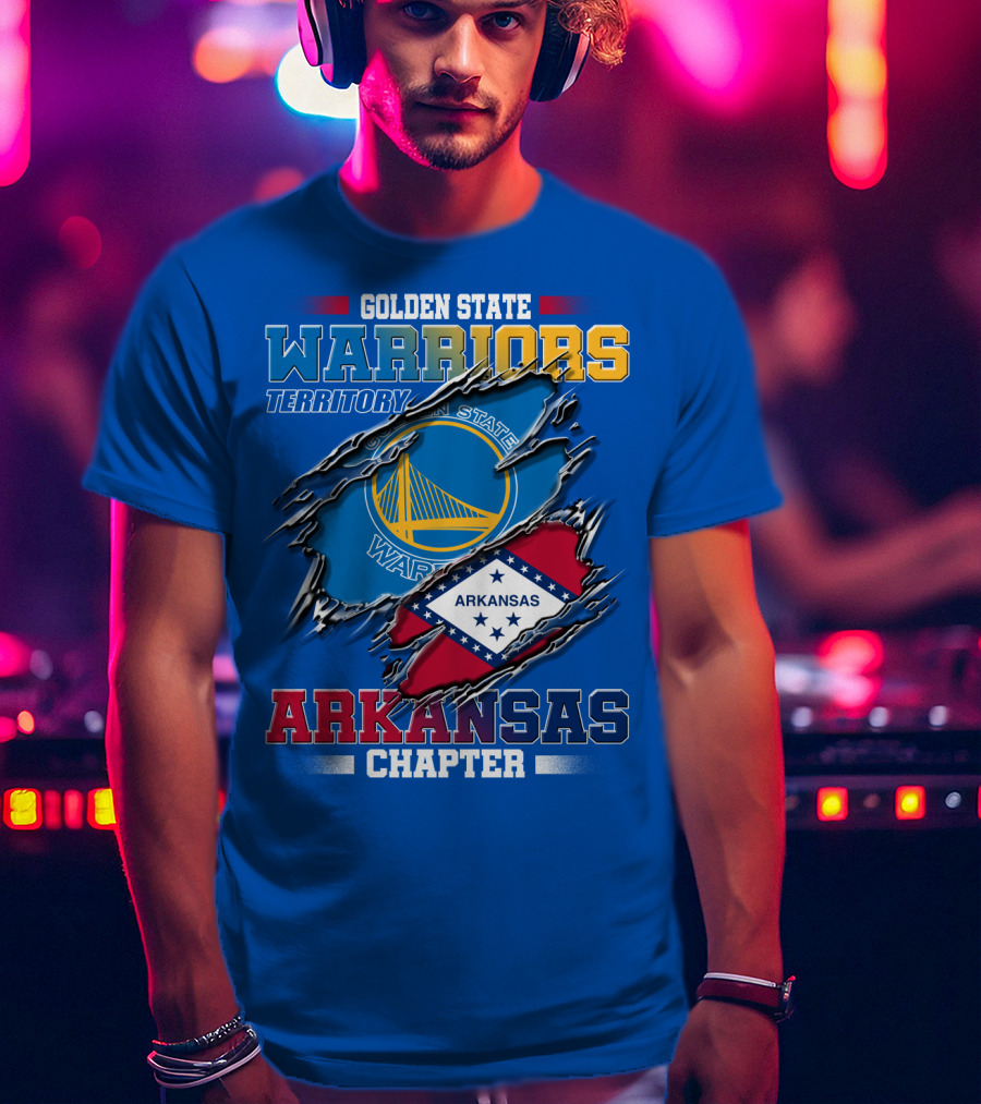 Golden State Warriors Territory Arkansas Chapter T-Shirt