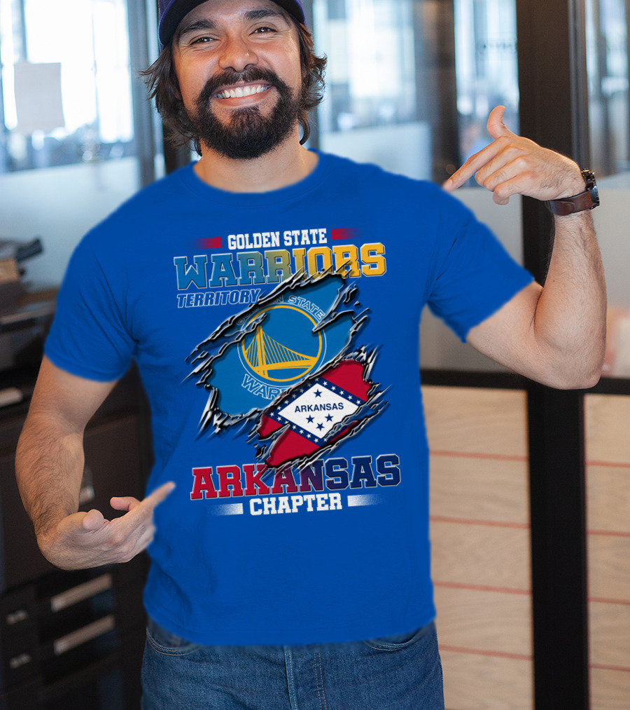 Golden State Warriors Territory Arkansas Chapter T-Shirt